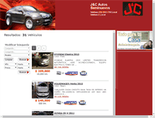 Tablet Screenshot of jc-seminuevos.com